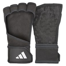 adidas 愛迪達 露背訓練健身手套, 1套, 黑色