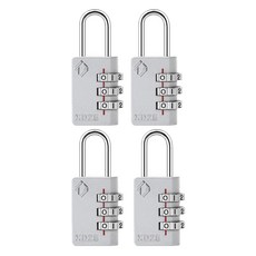 ZARKER 密碼鎖 XD25 灰色, 4個