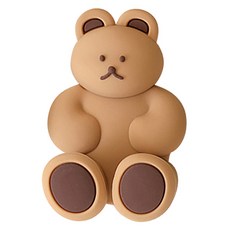 Romane DONATDONAT 矽膠牙刷架, 1個, 巧克力