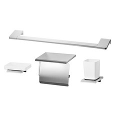 DOOJIN 高級浴室鍍鉻配件4件組 DA-400, 單一顏色, 1套