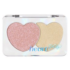 ETUDE Heart Pop 雙色腮紅 7.5g, N.B 閃耀天使, 1個
