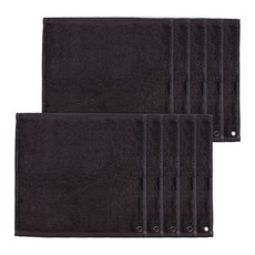 SOFT TOUCH 多用途半竹纖維擦手巾, 灰色, 10個