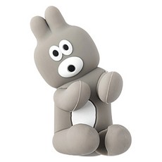 Romane BRUNCH BROTHER 矽膠造型牙刷架, 兔子款, 1個