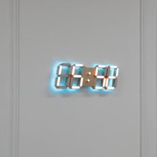 로이레트니 5세대 자석 무타공 브라켓 멀티컬러 백라이트 PLUS 무소음 무선 리모컨 무드등 6.6m, 골드무드