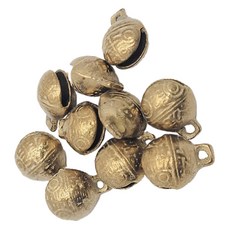 마다꾸미 미니 컬러 방울 11 청동 28mm, 혼합색상, 10개