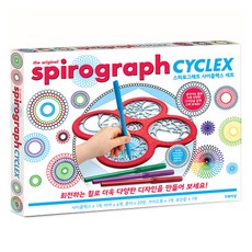 spirograph Cyclex 繪圖 DIY 1018Z, 1個, 混合色
