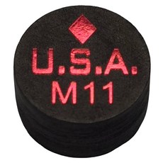 Diamond USA M11 撞球皮頭, 1個, 黑色