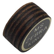 Diamond Zebra King 撞球皮頭 MS, 1個, 混合顏色