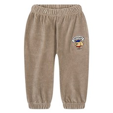 milkmile 兒童可愛小狗燈芯絨長褲