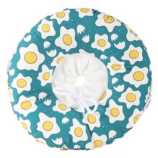 요런개 반려동물 큐트 패턴 넥카라, 에그, 1개