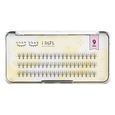 ccam bbak 偶像款W型分段式假睫毛 9mm, 1個, 單一顏色