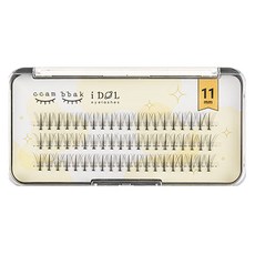 ccam bbak 偶像款W型分段式假睫毛 11mm, 1個, 單一顏色