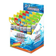 黃龍玩具長射程海綿水槍 24入, 24個, 混色