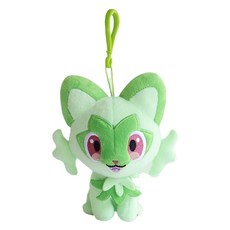 PoKeMoN 寶可夢 新葉喵 絨毛娃娃, 1個, 13cm, 混合色