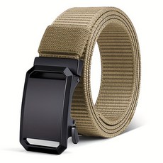 따봉오빠 블랙 버클 스포츠 다용도 벨트 JNH1571, 베이지, 1개