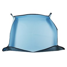 네이처안 실내 분갈이 매트 깔개 블루 75 x 75 cm, 1개