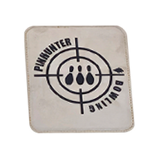 PINHUNTER 頂級牛皮標靶高爾夫球巾, 1個, 米色