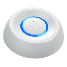 Daily Joy 外接圓形電腦電源開關 白色 2m, 1個