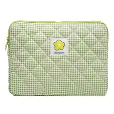 위니즈 그린체크 패션 노트북 파우치 WZFLP, 그린체크(WZFLP074-GC13), 1개