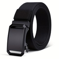 따봉오빠 스포츠 버클 심플 야외 등산 스포츠 다용도 벨트 JNH1571, 블랙, 1개