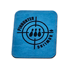 PINHUNTER 牛皮標靶高爾夫球巾, 1個, 藍色