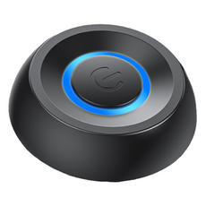 Daily Joy 外接圓形電腦電源開關 黑色 2m, 1個