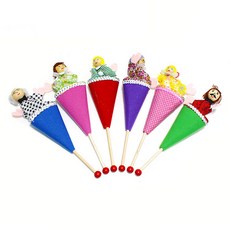 Kes.B 遊戲棒偶家庭組, 1套, 6種