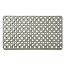 HICKIES 浴室吸附式防滑排水高級TPE大型淋浴墊 750 x 430 mm, 棕色