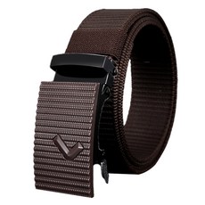 따봉오빠 남성용 스포츠 아웃도어 작업복 등산 캐주얼 벨트 JNH1570, 브라운, 1개