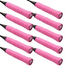 G&Y Sim Cushion 羽球拍握把帶, 粉紅色, 10個