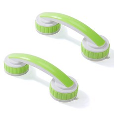 Ontree 強力旋轉吸盤式安全扶手, 綠色, 2個