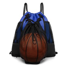 마켓감성 볼가방 스포츠 백팩, 블루, 1개