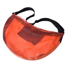 마켓감성 스포츠 볼가방 크로스백, 오렌지, 1개