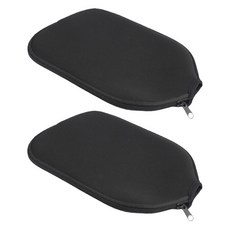 Maket Gamseong 最佳球拍保護套, 黑色, 2個