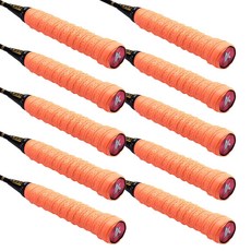 G&Y Sim Cushion 羽球拍握把帶, 橘色, 10個