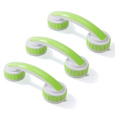 Ontree 強力旋轉吸盤式安全扶手, 綠色, 3個