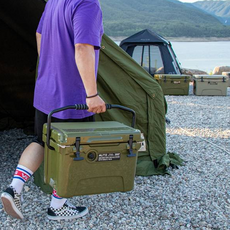 MUTO Polar硬式保冷箱 35QT, 18.9L, 橄欖綠