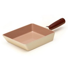 비자트 인덕션 우브 사각 에그롤팬, 19cm, 1개