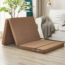 허니버블 메모리폼 4단 접이식 매트리스