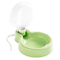 潔淨加分 狗狗散步折疊水瓶, 1個, 神秘綠