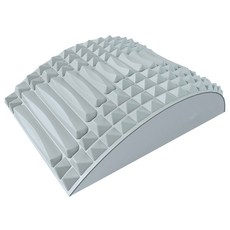 Genie U 運動輔助器頸部腰部伸展 EVA 按摩支撐灰色, 1個