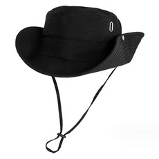 배곧인터내셔널 스포츠 등산 아웃도어 사파리모자, 블랙