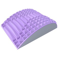 The Jinny U 運動輔助頸部腰部伸展EVA按摩支撐器 紫色, 1個