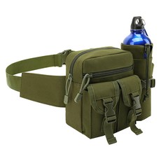 Youngbayoung 多用途運動水壺腰包, 1個, 綠色
