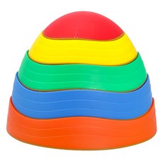 Kes.B 幼兒運動新彩虹踏階5件組, 1套, 混合顏色