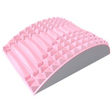 The JINIU 運動輔助 頸部腰部伸展 EVA按摩支撐架 粉紅色, 1個