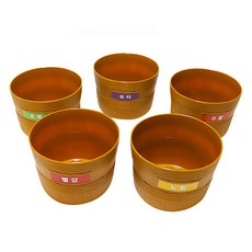 캐스비 플레이 색깔 구별 바구니 5종, 1개