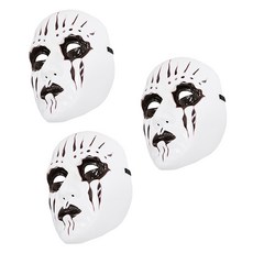 LivingDA 裝扮用流血淚塑膠面具, 白色