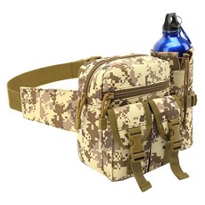 Youngbayoung 多用途運動水壺腰包, 1個, 數位沙漠