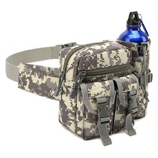 Youngbayoung 多用途運動水壺腰包, 1個, 數位灰